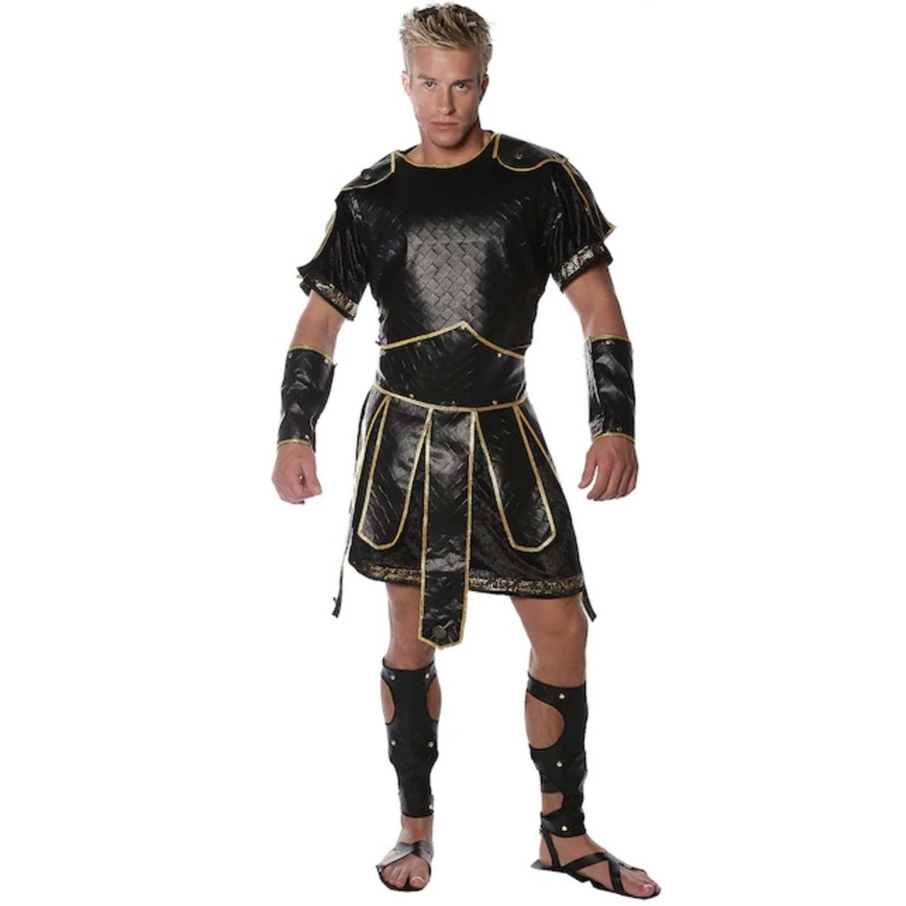 Deluxe Spartan WARRIOR Men's CostumeNW STANDARD 42-46 WE ARE SPARTANS to the end